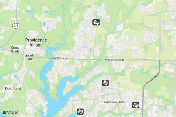 5K Spooky Sprint location map image