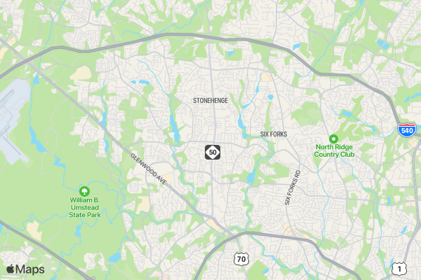 5K STEM Run/Walk location map image