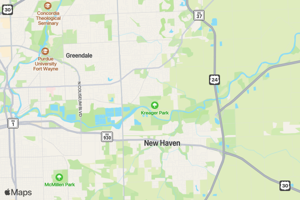 5K SunShine Stride1 location map image
