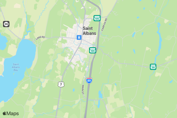 5K Walk/Run for Jim location map image