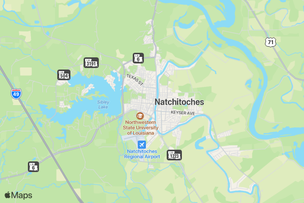 5k WATER RUN location map image