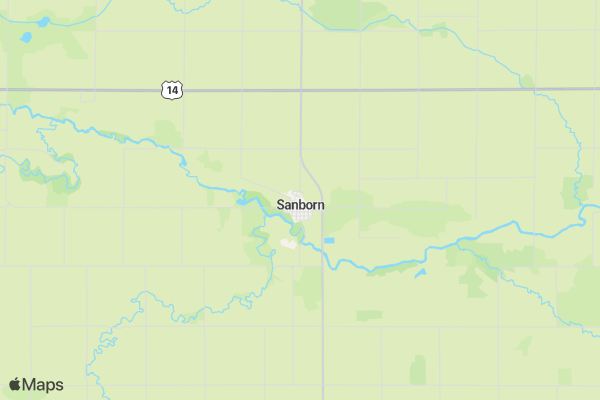 5k Watermelon Days Fun Run location map image