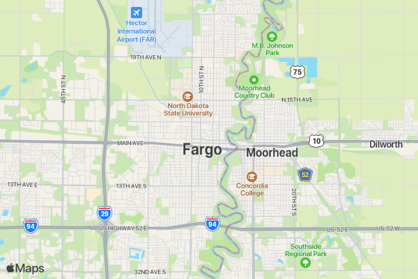 5K9 and 2K9 Dog Run location map image