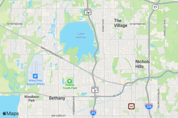 5KRunDead Zombie Run - Oklahoma City, OK location map image
