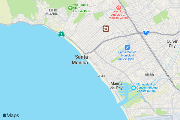 5th Annual California Run/Walk to Fight Lymphedema & Lymphatic Diseases location map image