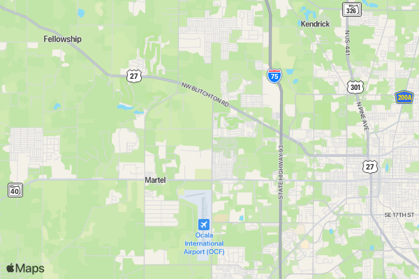 5th Annual Pey it Forward Fun Run location map image