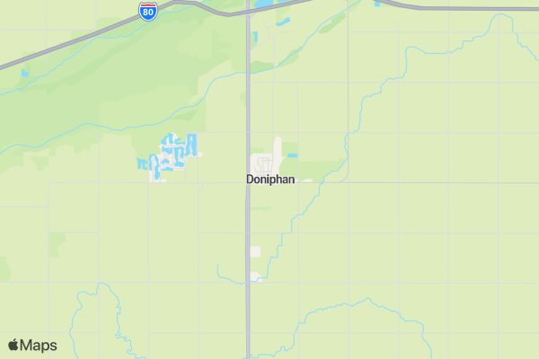 6th Annual Doniphan Diabetes Dash location map image