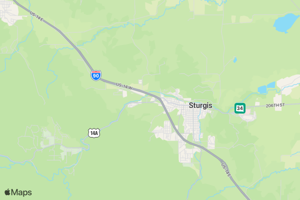 7th Cavalry Trail Run location map image