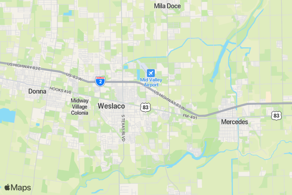 80's Retro Glow Run location map image