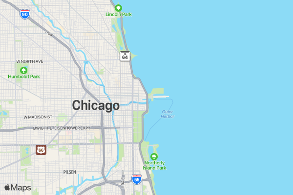 9/11 Heroes Run - Chicago, IL location map image
