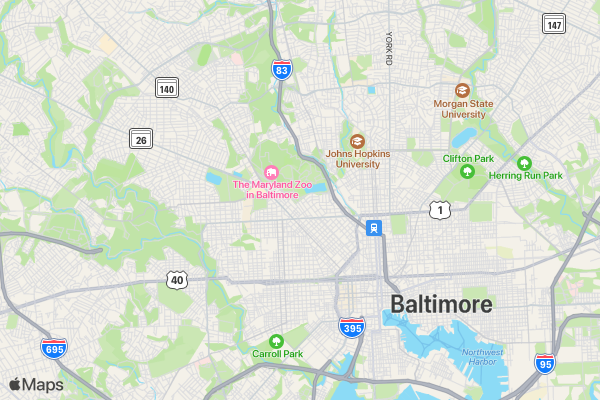 99 1/2 Won't Do location map image