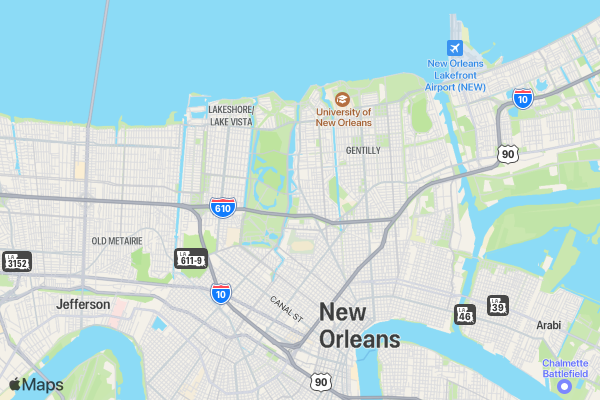 A Choice Not an Echo location map image
