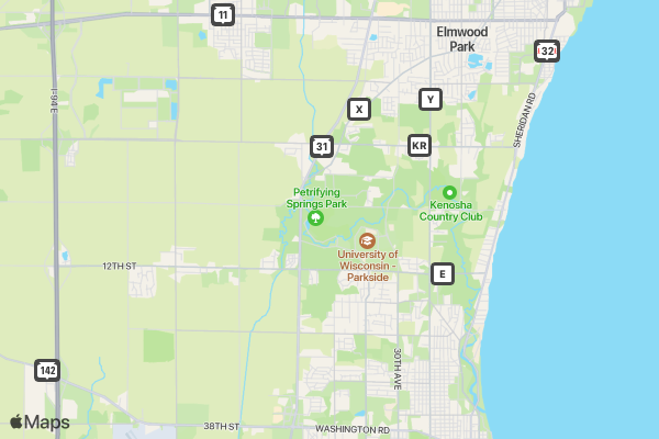 A Spooktacular 5K - Petrifying Springs location map image