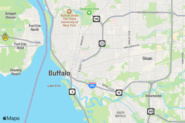 Ability Experience 5K location map image