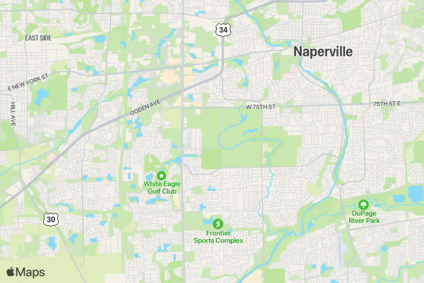 Able Academy 5k Run/Walk location map image