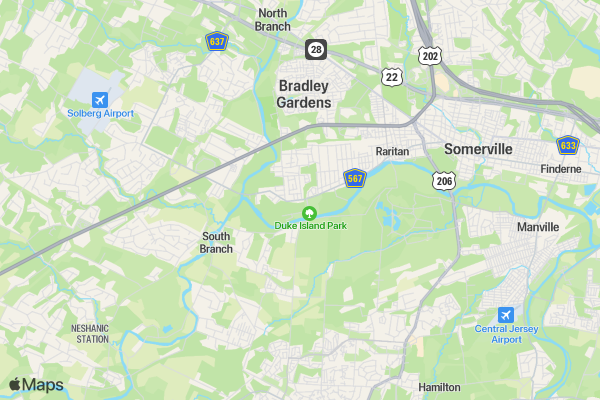 Action Against Hunger location map image