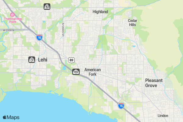 Halloween 5k Fun Run location map image