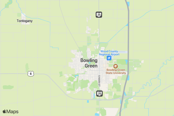 After Burn 5k Run/ 1k Walk location map image