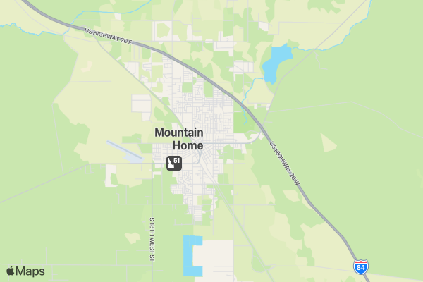 Air Force Appreciation Day 5K Fun Run/Walk location map image