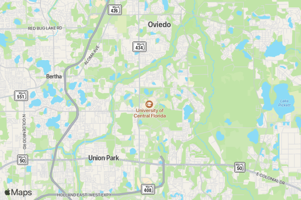 Air Force ROTC Det 159K location map image