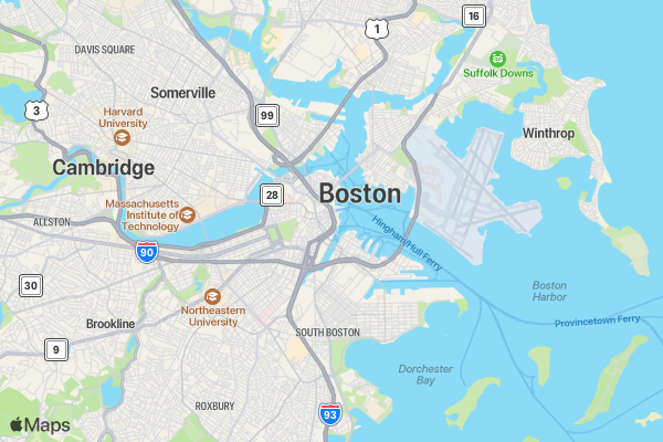 Akili Interactive - Walk for ADHD Awareness Month location map image