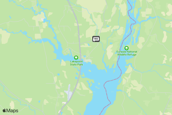 Alabama Children's Classic Research Fun Run location map image