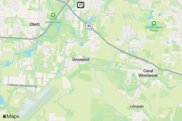 ALGA 5K location map image