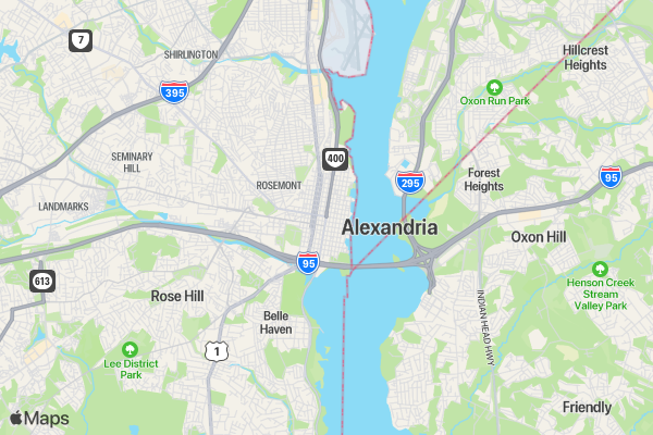 Anne S. Paul Memorial 5k location map image