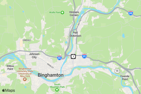 Ann's 5K location map image
