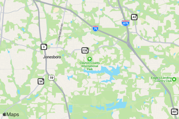 Annual Alzheimer's Walk/Run location map image
