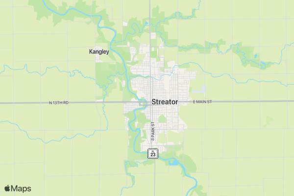 Annual Color Run location map image