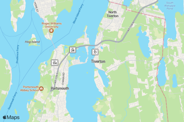 Annual Courtney Roderick Run for Recovery location map image