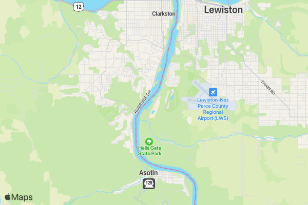 ANNUAL SEAPORT RIVER RUN location map image