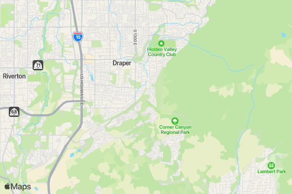APA Super Hero Fun Run and Fundraiser location map image