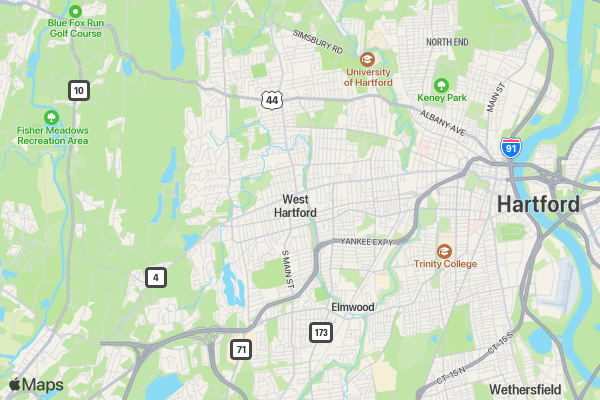 APO Stand Up to Cancer 5K location map image