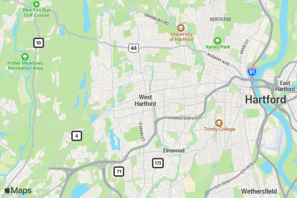 APO's Stand Up To Cancer 5K location map image