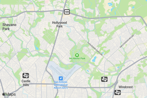 April Fools Day Run location map image