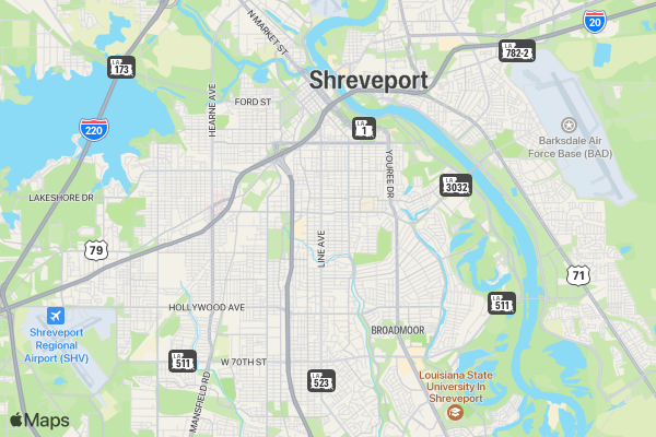 April Showers Run 2017 location map image