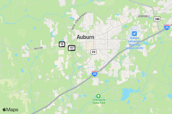 ARM Homerun 5K and Fun Run location map image