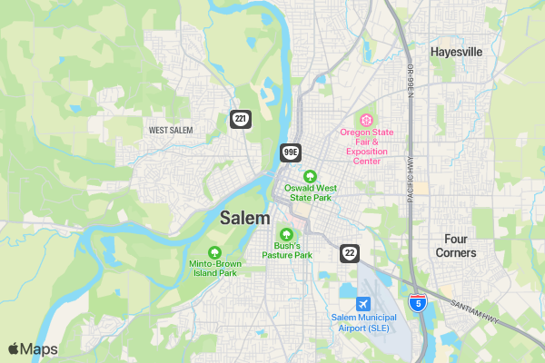 Armed Forces Challenge 5k location map image
