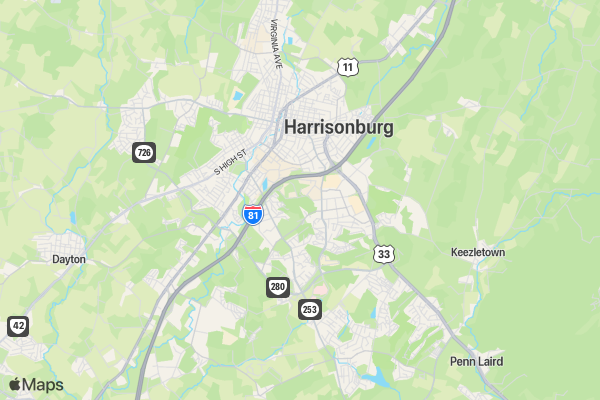 AROUND THE WORLD 5K location map image