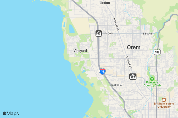 Ashton Therapies Autism 5K location map image