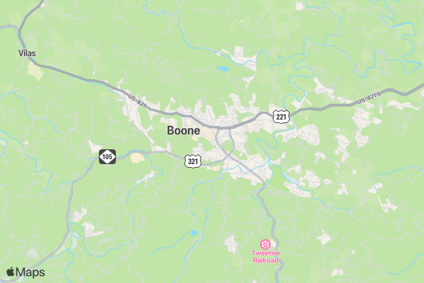 ASU Zombie Fun Run location map image