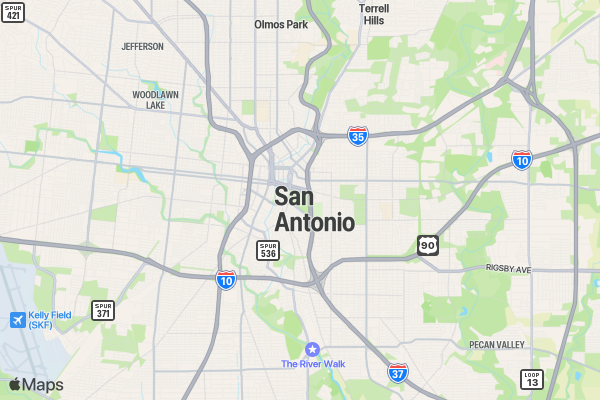 A.T. Still fit for life Fun Run location map image