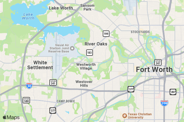 August Run for Mental Health 5K/10K/13.1 DALLAS FORT WORTH location map image