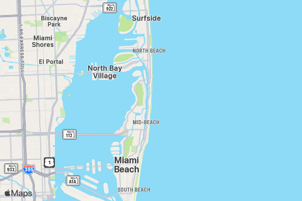 August Run for Mental Health 5K/10K/13.1 MIAMI location map image