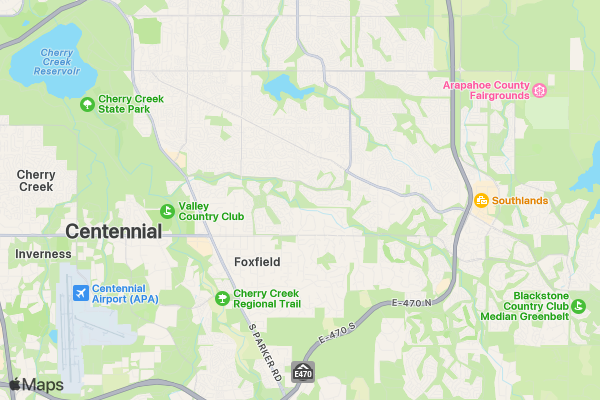 August Run for Coffee Lovers 5K/10K/13.1 DENVER/AURORA location map image