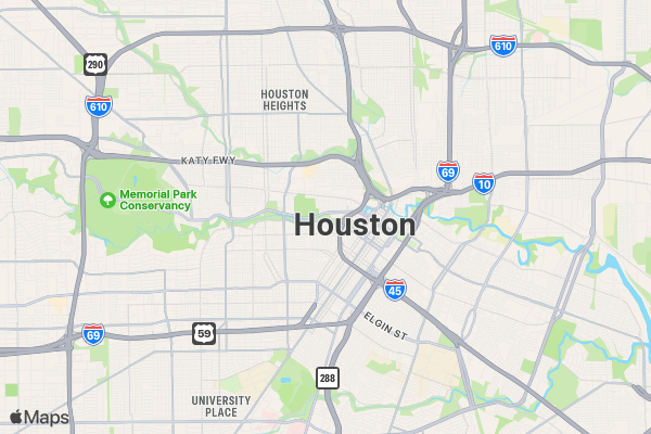 August Run for Coffee Lovers 5K/10K/13.1 HOUSTON location map image