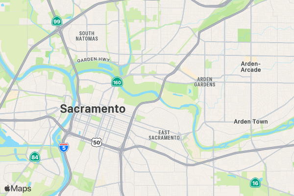 August Run for Coffee Lovers 5K/10K/13.1 SACRAMENTO location map image