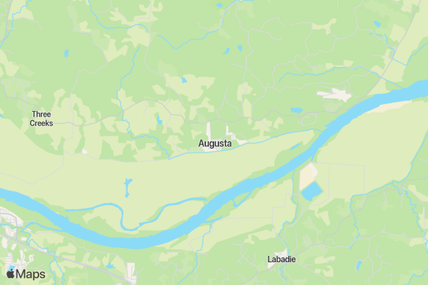 Augusta Harvest Fest 5K location map image